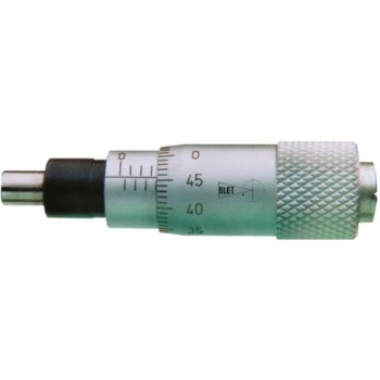 SMALL ANALOG MICROMETER HEAD 6,5MM SPHERICAL FACE BLET ref: BUTXX-A06CP37S BLET BUTXX-A06CP37S : securemail.fr