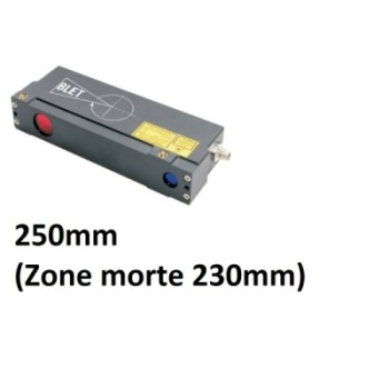 BIG MEASURING RANGE LASER TRIANGULATION SENSOR BLET ref: CTLR4-GR25023R BLET CTLR4-GR25023R : securemail.fr