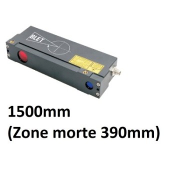 BIG MEASURING RANGE LASER TRIANGULATION SENSOR BLET ref: CTLR4-GX15C23R BLET CTLR4-GX15C23R : securemail.fr