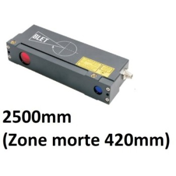 BIG MEASURING RANGE LASER TRIANGULATION SENSOR BLET ref: CTLR4-GZ25C23R BLET CTLR4-GZ25C23R : securemail.fr