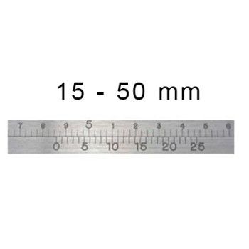 CIRCOMETER OUTSIDE BLET STEEL DIAMETER 15-50 MM WITH CALIBRATION CERTIFICATE