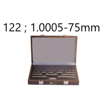 SET OF 122 GAUGE BLOCKS CLASS 1 STEEL 1.0005-75MM BLET ref :JDCXX-1AN01075X BLET JDCXX-1AN01075X : securemail.fr