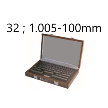 SET OF 32 GAUGE BLOCKS CLASS 1 CARBIDE 1.005-50MM BLET ref :JDCXX-1CD01050X BLET JDCXX-1CD01050X : securemail.fr