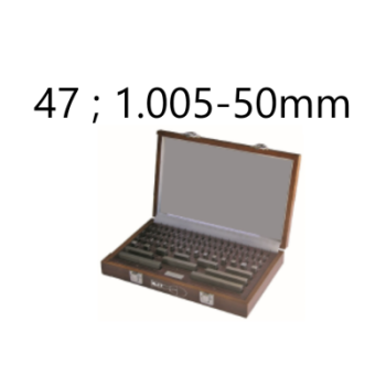 SET OF 47 GAUGE BLOCKS CLASS 1 CARBIDE 1.005-100MM BLET ref :JDCXX-1CG01100X BLET JDCXX-1CG01100X : securemail.fr