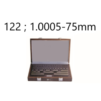 SET OF 122 GAUGE BLOCKS CLASS 2 STEEL 1.0005-75MM BLET ref :JDCXX-2AN01075X BLET JDCXX-2AN01075X : securemail.fr