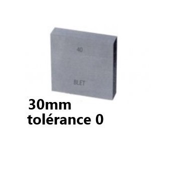 GAUGE BLOCK IN STEEL BLET ref:CALXX-0A000030 BLET CALXX-0A000030 : securemail.fr