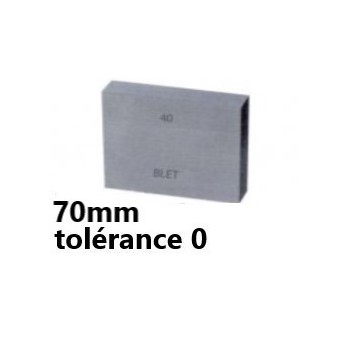 GAUGE BLOCK IN STEEL BLET ref:CALXX-0A000070 BLET CALXX-0A000070 : securemail.fr