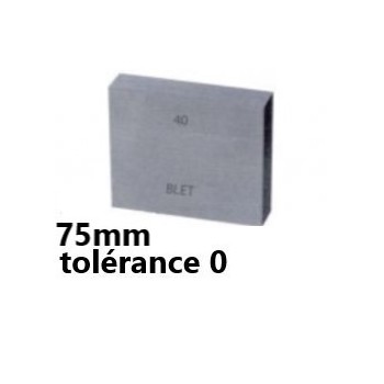 GAUGE BLOCK IN STEEL BLET ref:CALXX-0A000075 BLET CALXX-0A000075 : securemail.fr
