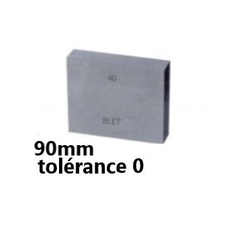 GAUGE BLOCK IN STEEL BLET ref:CALXX-0A000090 BLET CALXX-0A000090 : securemail.fr