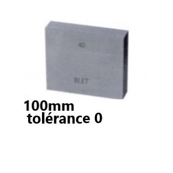 GAUGE BLOCK IN STEEL BLET ref:CALXX-0A000100 BLET CALXX-0A000100 : securemail.fr