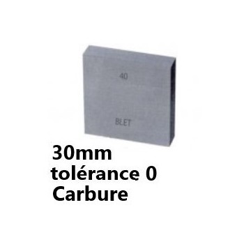 GAUGE BLOCK IN CARBIDE BLET