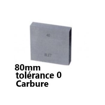 GAUGE BLOCK IN CARBIDE BLET