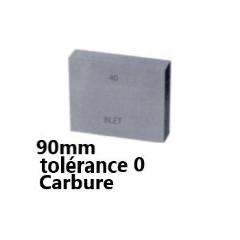 GAUGE BLOCK IN CARBIDE BLET