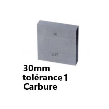 GAUGE BLOCK IN CARBIDE BLET