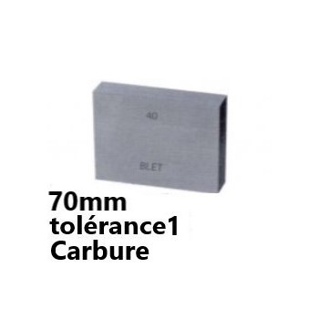 GAUGE BLOCK IN CARBIDE BLET
