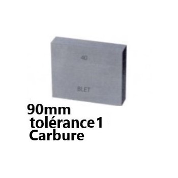 GAUGE BLOCK IN CARBIDE BLET