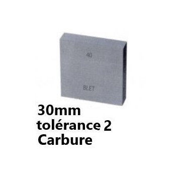 GAUGE BLOCK IN CARBIDE BLET