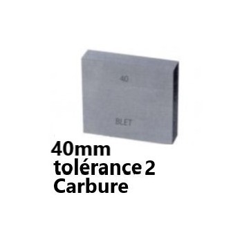 GAUGE BLOCK IN CARBIDE BLET