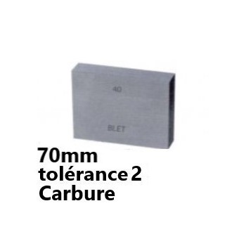 GAUGE BLOCK IN CARBIDE BLET