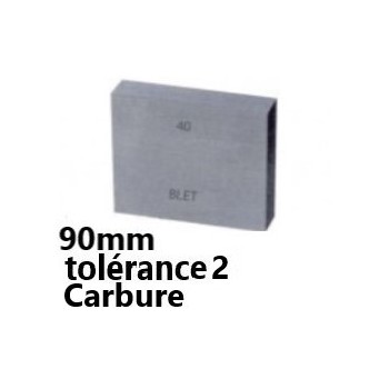 GAUGE BLOCK IN CARBIDE BLET