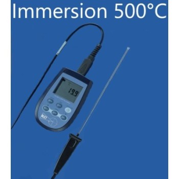 THERMOMETRE BLET WITH IMMERSION PROBE -196 to 500 ° C ref: