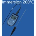 THERMOMETRE BLET WITH IMMERSION PROBE -50 to 200 ° C ref: