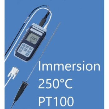 THERMOMETRE BLET WITH SONDE A IMMERSION -50 to 250 C PT100 ref: BLET SOND3-PT011IG0 : securemail.fr