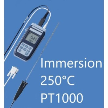 THERMOMETRE BLET WITH SONDE A IMMERSION -50 to 250 C PT1000 ref: BLET SOND3-PT011IGM : securemail.fr