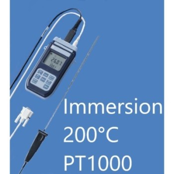 THERMOMETRE BLET WITH SONDE A IMMERSION -50 to 200 C PT1000 ref: BLET SOND3-PT011IHM : securemail.fr