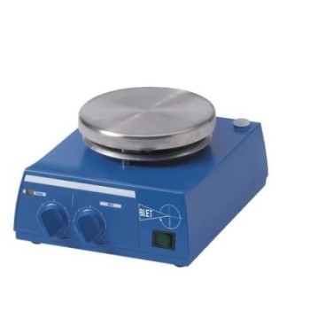 BLET STAINLESS STEEL ANALOGUE MAGNETIC STIRRER 10 L 100-2000 RPM 125 MM DIAMETER PLATE 320 ° C HEATING Ref: AGI85-MADI0K20 BLET 