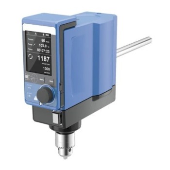 AGITATEUR A HELICES AFFICHAGE TEMPERATURE COMMANDE A DISTANCE BLET 20 L 10000 MPAS 20 NCM 150-6000 RPM 86X325X230 MMRef : AGI85-