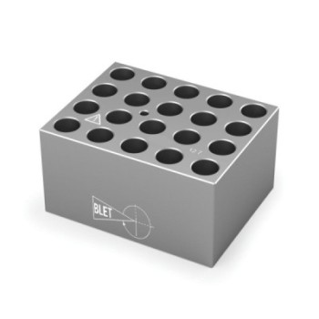 BLOC POUR BAIN A SEC POUR 20 FIOLES 12 MM BLETRef : ACC85-BBFC2012 BLET ACC85-BBFC2012 : Instruments de Mesure et Contrôle - Dir