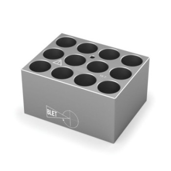BLOCK FOR DRY BLOCK HEATER FOR 12 VIALS 19 MM BLETRef : ACC85-BBFC1219 BLET ACC85-BBFC1219 : securemail.fr