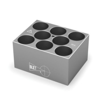BLOC POUR BAIN A SEC POUR 8 FIOLES 25 MM BLETRef : ACC85-BBFC0825 BLET ACC85-BBFC0825 : Instruments de Mesure et Contrôle - Dire