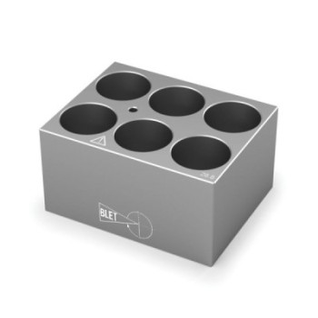 BLOC POUR BAIN A SEC POUR 6 FIOLES 28 MM BLETRef : ACC85-BBFC0628 BLET ACC85-BBFC0628 : Instruments de Mesure et Contrôle - Dire