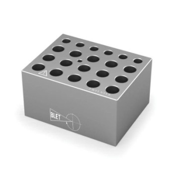BLOC POUR BAIN A SEC POUR 21 MICROTUBES 0,5/1,5/2,0 ML BLETRef : ACC85-BBMT2102 BLET ACC85-BBMT2102 : Instruments de Mesure et C