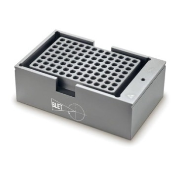 DOUBLE BLOCK FOR DRY BLOCK HEATER FOR PLATE PCR 96 TROUS 0,2 ML BLETRef : ACC85-BBPP9600 BLET ACC85-BBPP9600 : securemail.fr