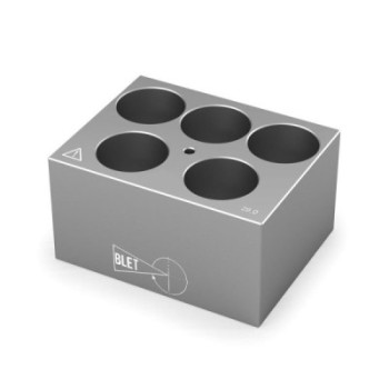 BLOCK FOR DRY BLOCK HEATER FOR 5 CONICAL TUBES 50 ML BLETRef : ACC85-BBTC0550 BLET ACC85-BBTC0550 : securemail.fr
