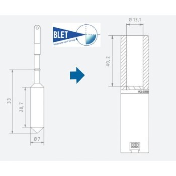 CHAMBER FOR SPINDLE FOR VOLUME 4,2 ML FOR VISCOSIMETER BLETRef : ACC85-VC420000 BLET ACC85-VC420000 : securemail.fr