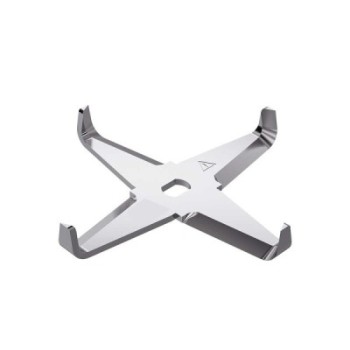 LAME DE BROYAGE 4 BRANCHES INOX DURETE MAX 5 MOHS DIAMETRE 76,5 MM BLET