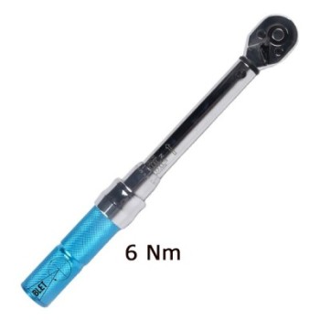 MECHANICAL TORQUE WRENCH 1-6 Nm READING 0,05 Nm SIZE 1/4" BLETRef : CLET5-CMC00614 BLET CLET5-CMC00614 : securemail.fr