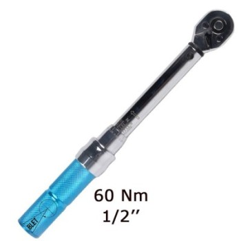 MECHANICAL TORQUE WRENCH 5-60 Nm READING 0,5 Nm SIZE 1/2" BLETRef : CLET5-CMC06012 BLET CLET5-CMC06012 : securemail.fr