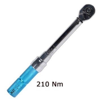 MECHANICAL TORQUE WRENCH 20-210 Nm READING 1 Nm SIZE 1/2" BLET