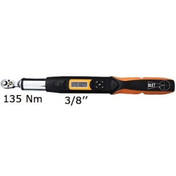 DIGITAL TORQUE WRENCH WITH COMMUNICATION 135 Nm READING 0,1 Nm SIZE 3/8" BLET