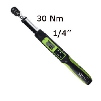 DIGITAL TORQUE ANGLE WRENCH WITH COMMUNICATION 30 Nm READING 0,01 Nm SIZE 1/4" BLET