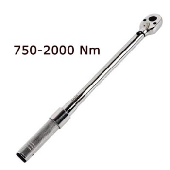 ANALOG TORQUE WRENCH LARGE MEASURING RANGE 750-2000 Nm BLET