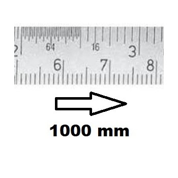 HORIZONTAL FLEXIBLE RULE CLASS II LEFT TO RIGHT 1000 MM SECTION 20x1 MMREF : RGH96-G21M0D1I0 BLET RGH96-G21M0D1I0 : securemail.f