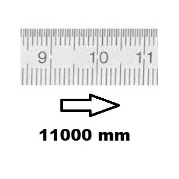 HORIZONTAL FLEXIBLE RULE CLASS II LEFT TO RIGHT 11000 MM SECTION 30x1 MMREF : RGH96-G211ME150 BLET RGH96-G211ME150 : securemail.
