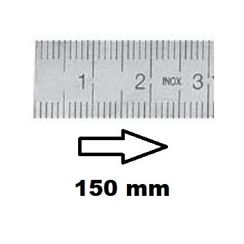 HORIZONTAL FLEXIBLE RULE CLASS I LEFT TO RIGHT 150 MM SECTION 13x0,5 MMREF : RGH96-G1150B0I0 BLET RGH96-G1150B0I0 : securemail.f