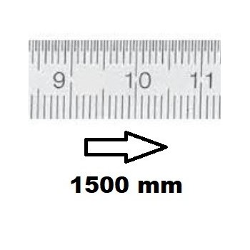 HORIZONTAL FLEXIBLE RULE CLASS II LEFT TO RIGHT 1500 MM SECTION 40x2 MMREF : RGH96-G21M5F250 BLET RGH96-G21M5F250 : securemail.f